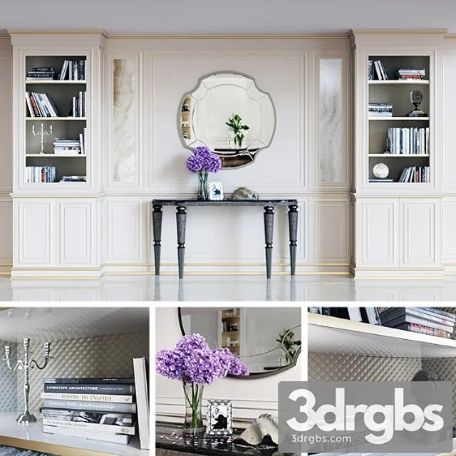 Longhi heritage boiseri 2 3D Model Download