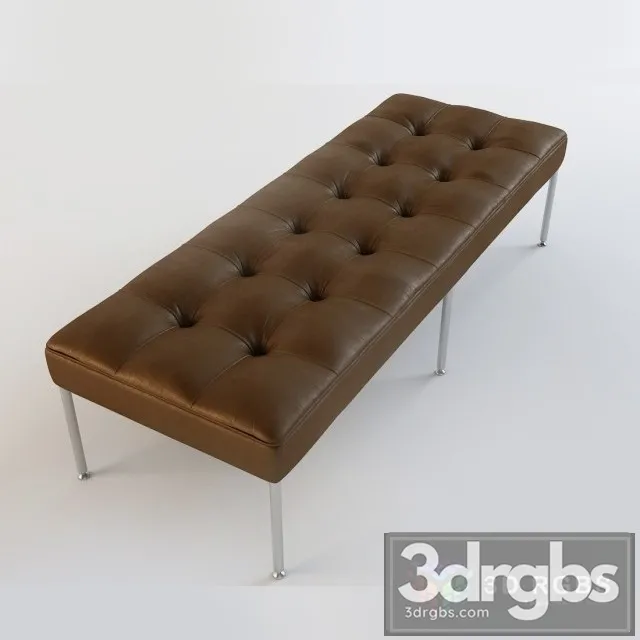 Longhi Kiria Bench 3D Model Download
