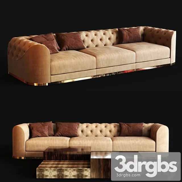 Longhi loveluxe milton 2 3D Model Download