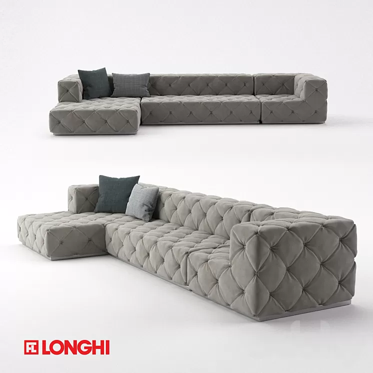 LONGHI sofa Must 3D Model
