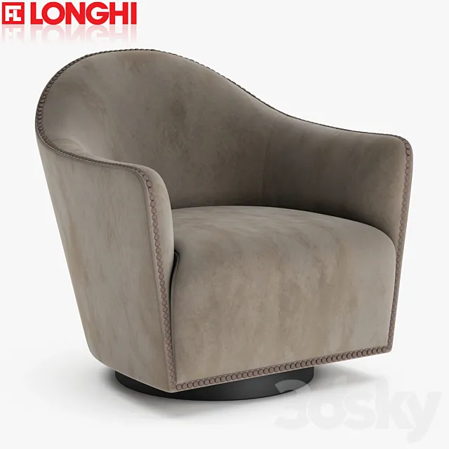 Longhi – Vivienne Armchair 3D Model