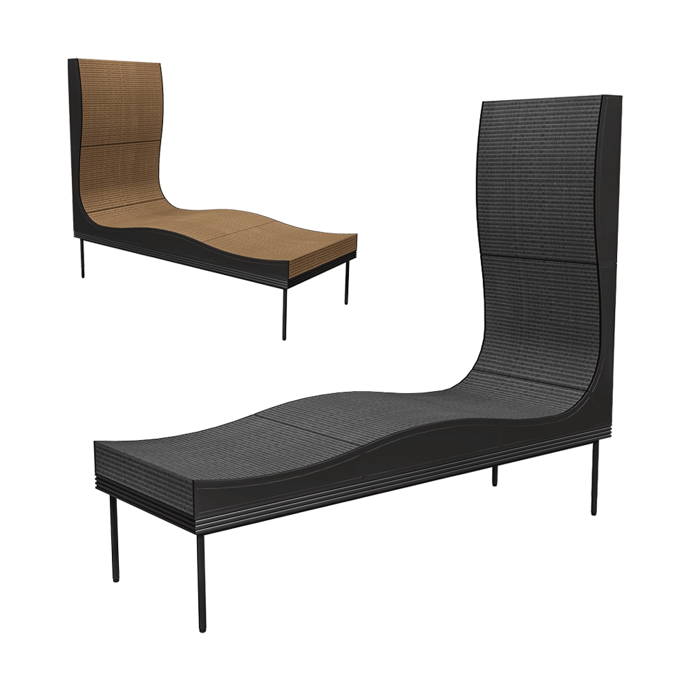 Look into Nature – Bench Rakusui 3D Model