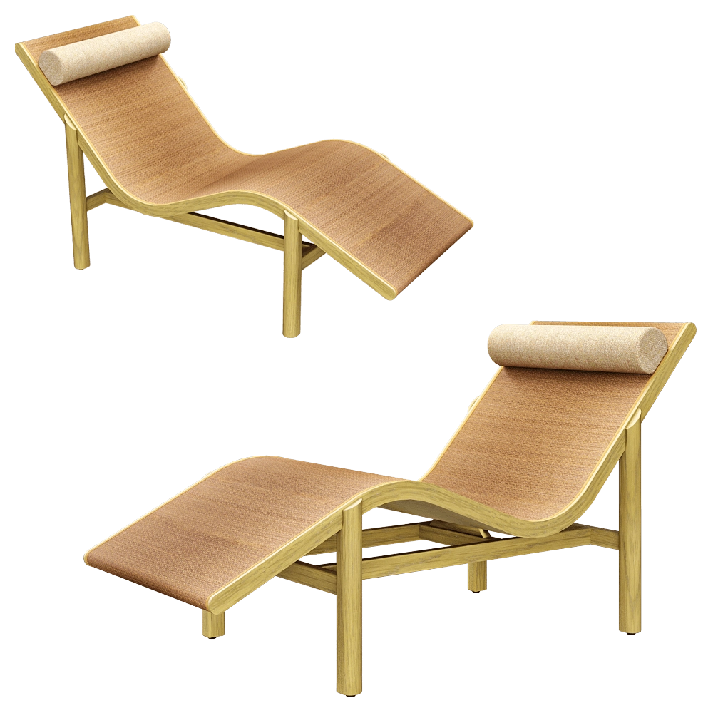 Look into Nature – Chaise longue Sakyu wood 3D Model