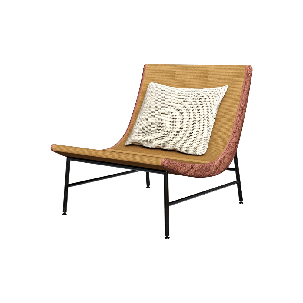 Look into Nature – Lounge chair Hazuki 1 seater 3D Model