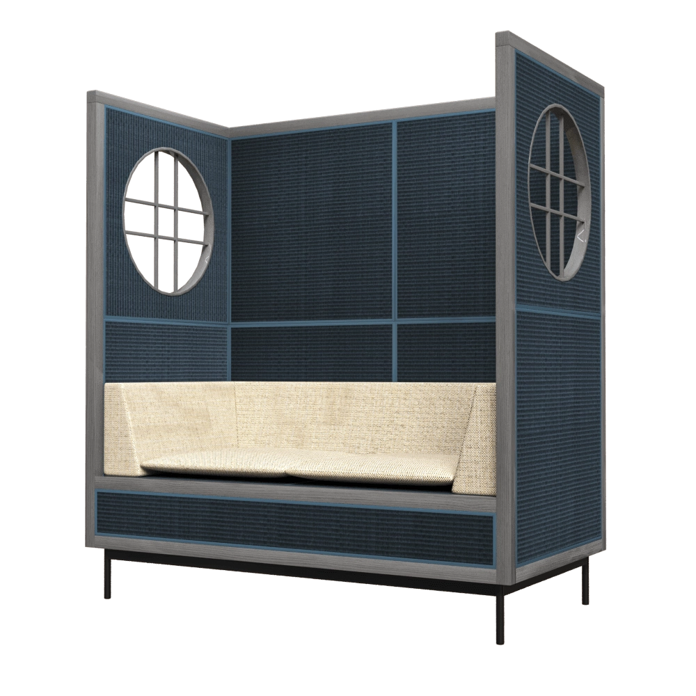 Look into Nature – Sofa Tenzan 2 seater 3D Model Look into Nature – Sofa Tenzan 2 seater 3D Model