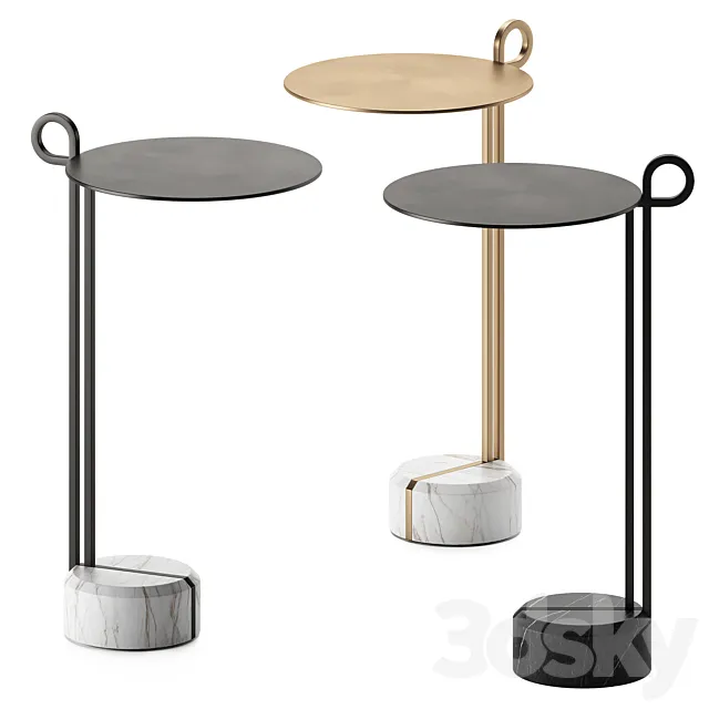 LOOP 3370 | Coffee table by Bross Italy 3D Model