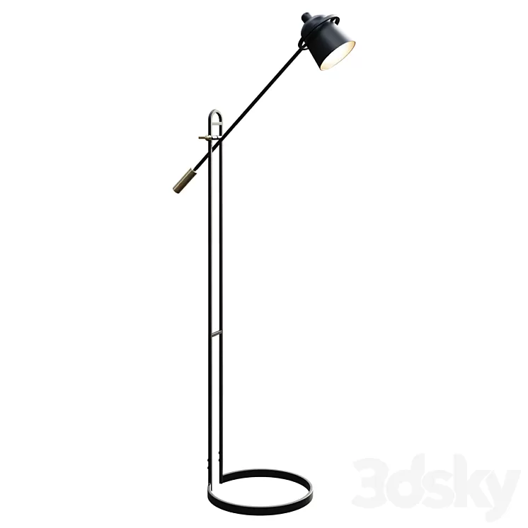Loop Base Balance Floor Lamp floor lamp 3D Model Free Download Loop Base Balance Floor Lamp floor lamp 3D Model Free Download