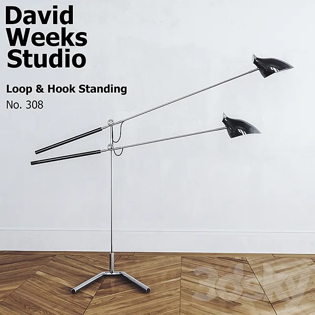 Loop & Hook Standing No. 308 3DModel Loop & Hook Standing No. 308 3DModel