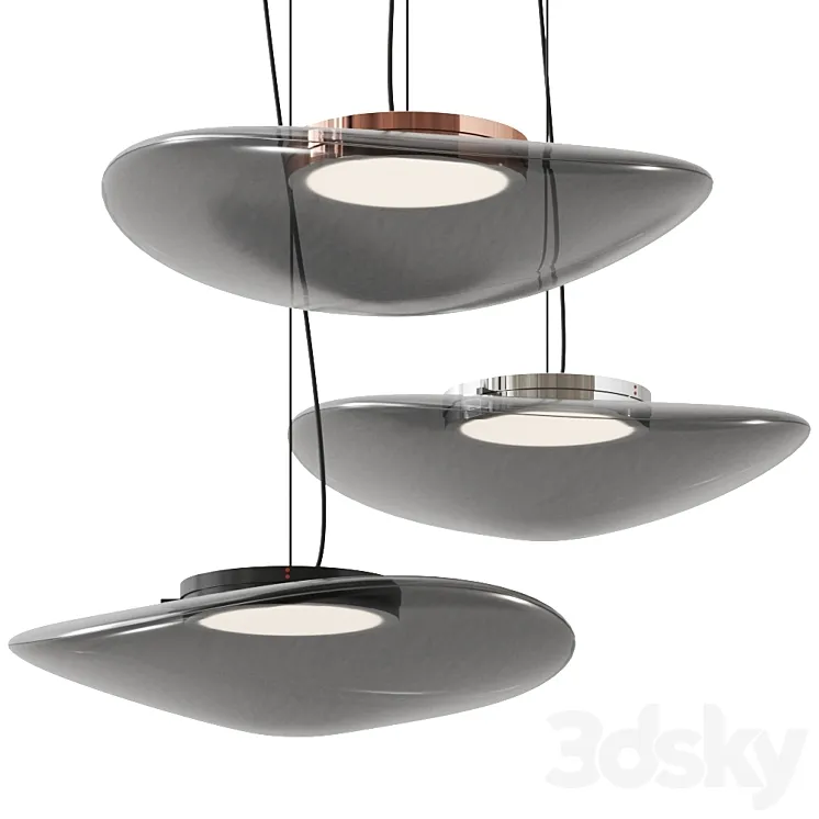 LOOP Pendant lamp by Fabbian 3D Model Free Download
