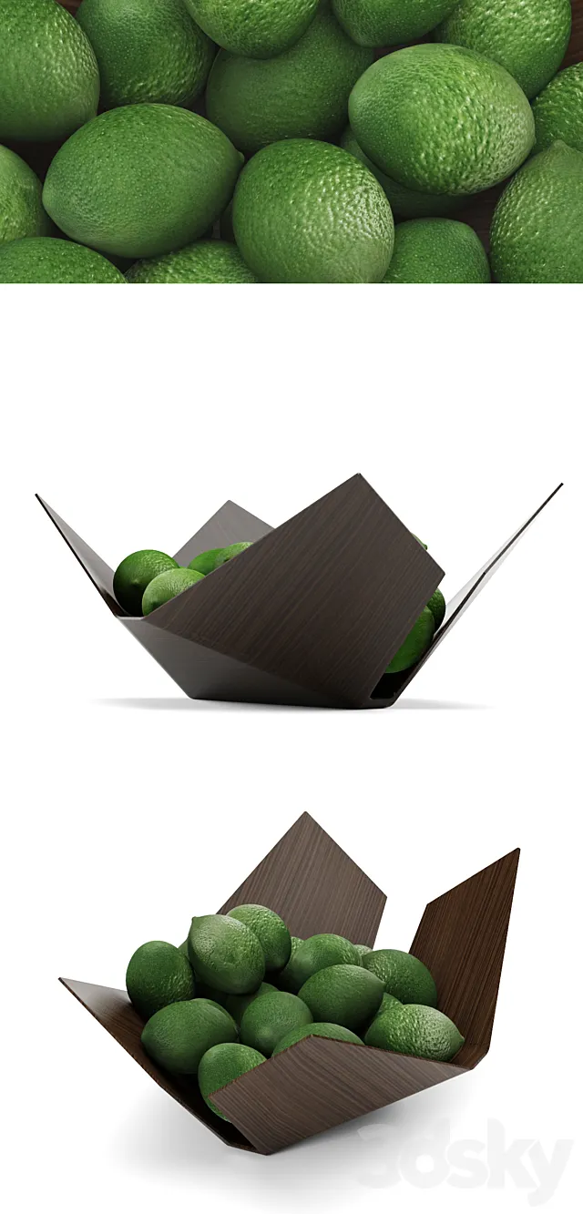 Lorea Fruit Basket with lajmami 3D Model