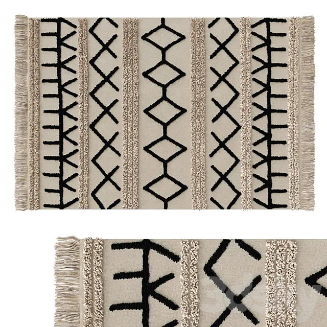 Lorena Canals Bereber Canvas 3D Model Lorena Canals Bereber Canvas 3D Model