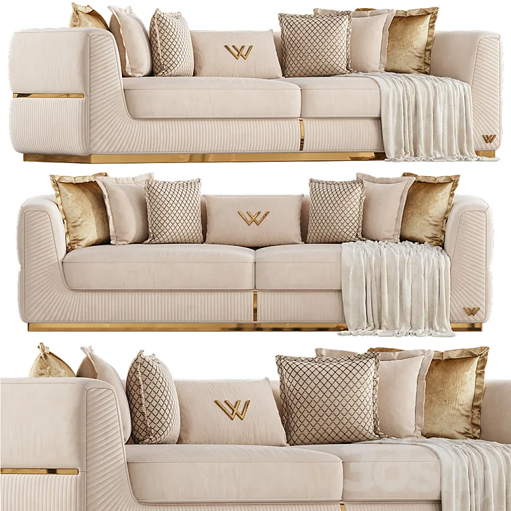 Lorenzo sofa 3D Model Free Download Lorenzo sofa 3D Model Free Download