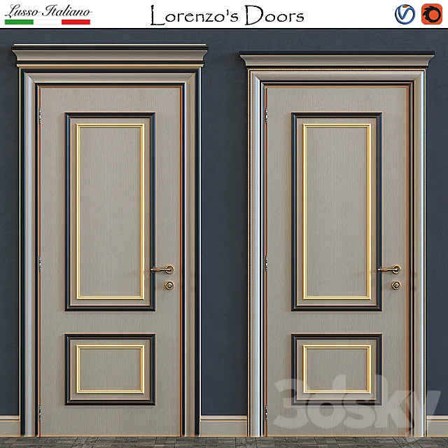 Lorenzo’s Doors (Pietralta-2) 3DModel