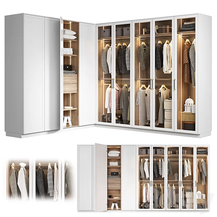 L’ORIGINE Aeterna Wardrobe 3D Model L’ORIGINE Aeterna Wardrobe 3D Model