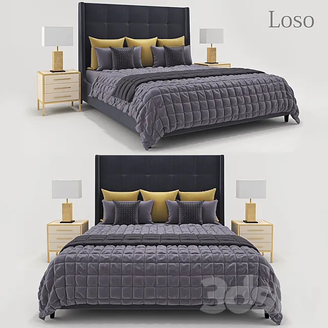 Loso_Bed 3DModel