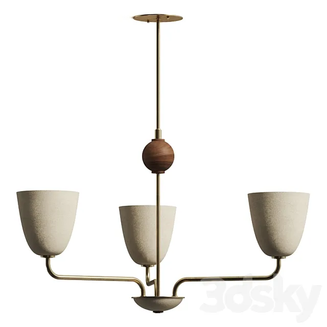 Lostine Lola Chandelier 3D Model Lostine Lola Chandelier 3D Model