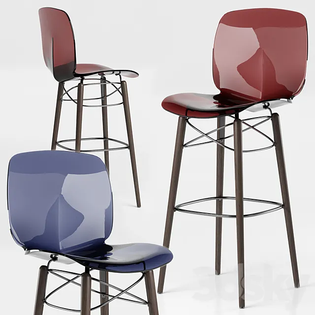 Loto W barchair – Bonaldo 3DModel Loto W barchair – Bonaldo 3DModel