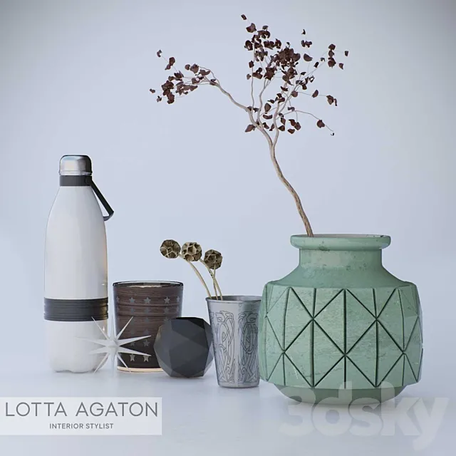 Lotta Agaton decor 3DModel