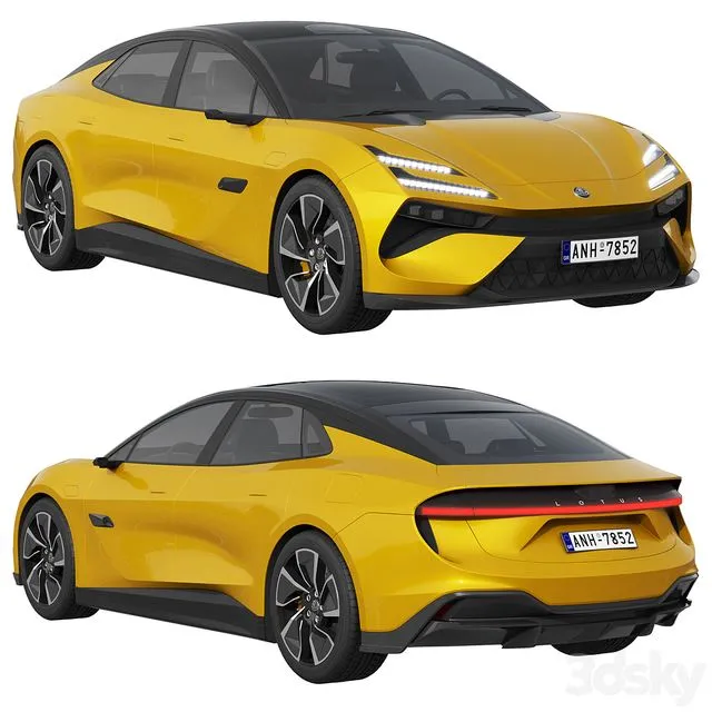 Lotus Emeya 3D Model