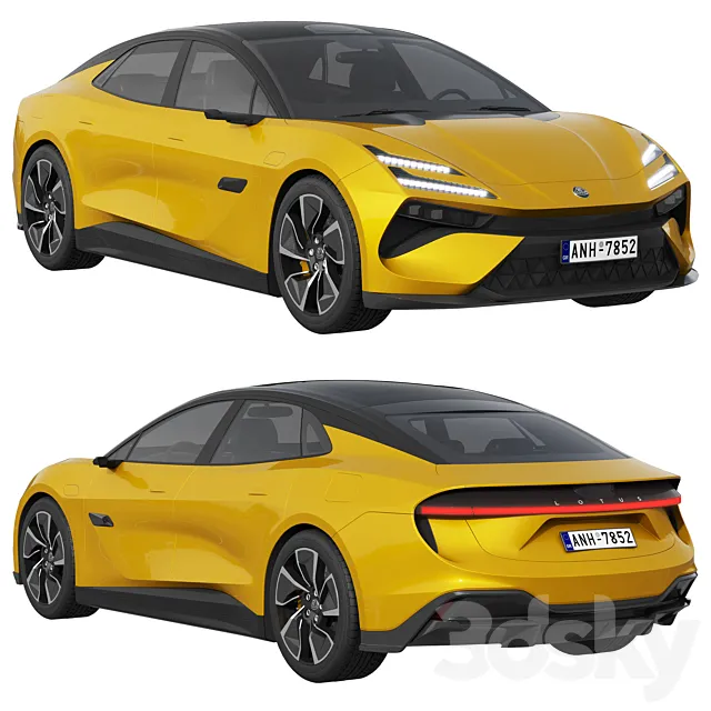 Lotus Emeya 3D Model