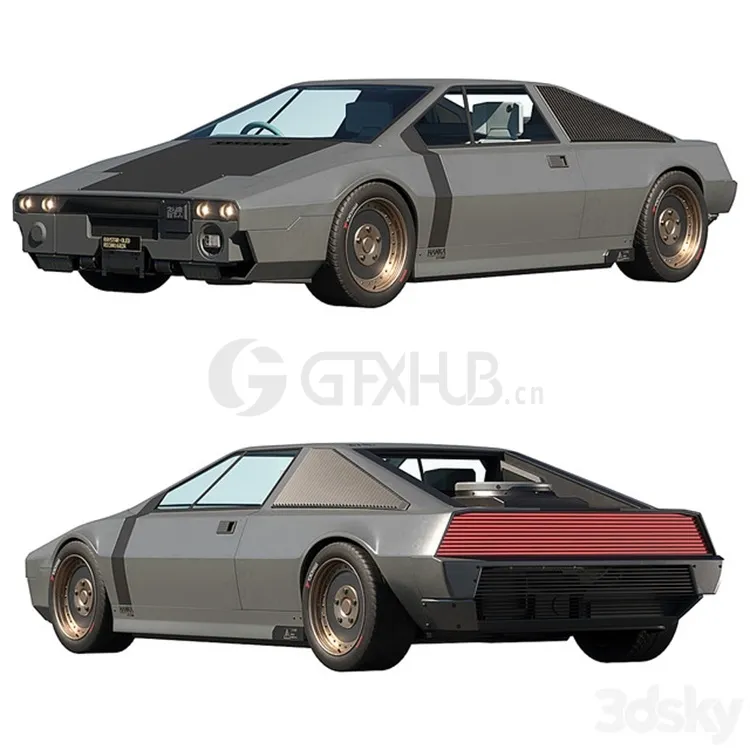 Lotus Esprit S3 1981 cyberpunk – 3469 Lotus Esprit S3 1981 cyberpunk – 3469