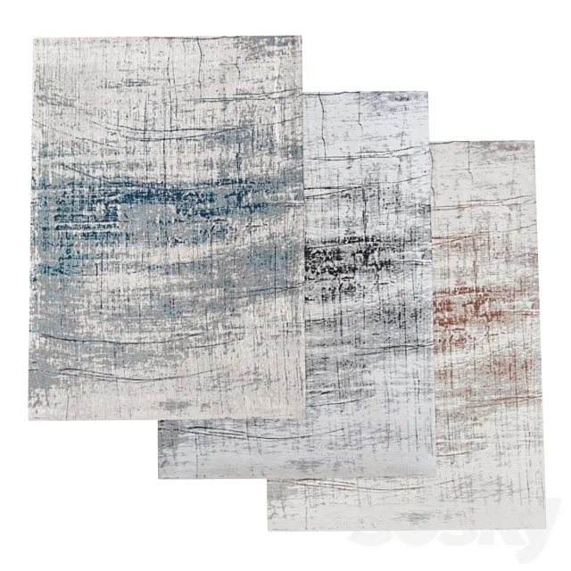 Louis de poortere carpets from Mad Men Griff collection 3DModel Louis de poortere carpets from Mad Men Griff collection 3DModel