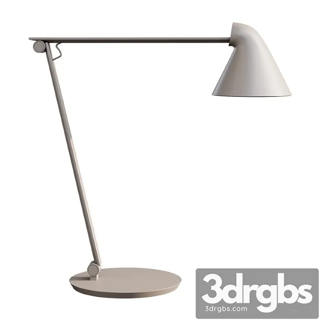 Louis Poulsen Njp Bureaulamp Table Lamp Lamp 3D Model Download