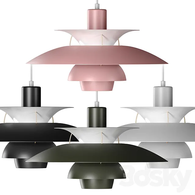 Louis Poulsen PH 5 Pendant Light 3DModel