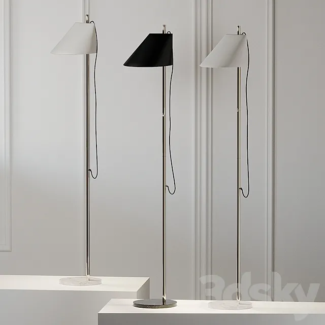 louis poulsen yuh floor 3D Model louis poulsen yuh floor 3D Model