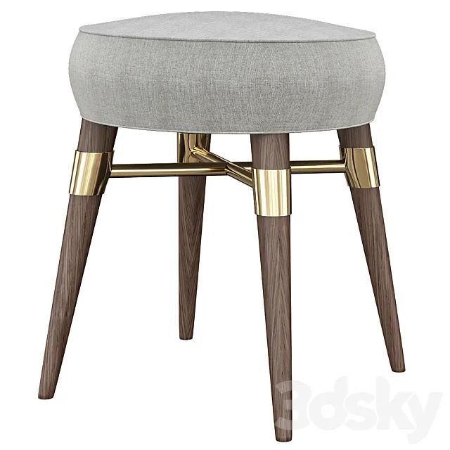 Louis stool 3DModel Louis stool 3DModel