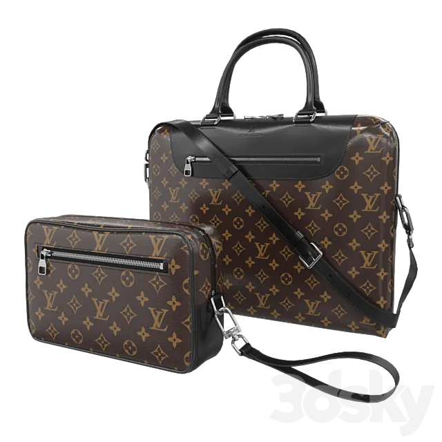 louis vuitton bags 3DModel louis vuitton bags 3DModel