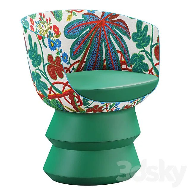 Louis Vuitton – Dolls Chair Type 2 3DModel