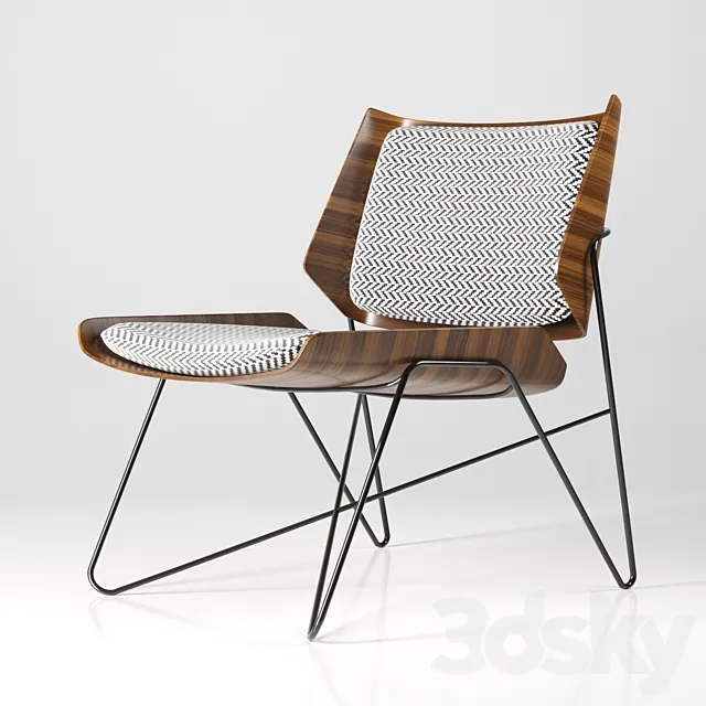 Lounge chair 3DModel Lounge chair 3DModel