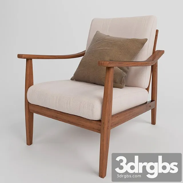 Lounge Chair Baxton Studio 2 3D Model Download Lounge Chair Baxton Studio 2 3D Model Download