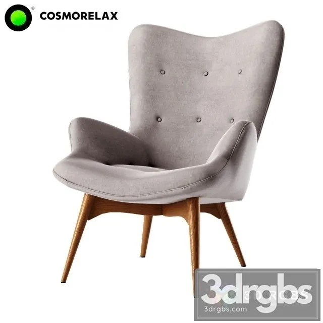Lounge Chair Contour 3D Model Download Lounge Chair Contour 3D Model Download