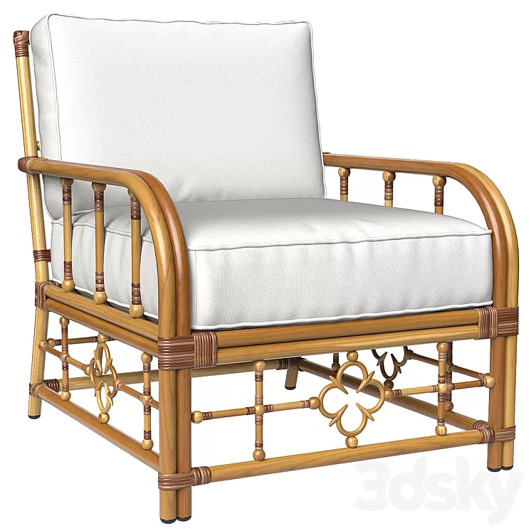 Lounge chair Mimi 3D Model Lounge chair Mimi 3D Model