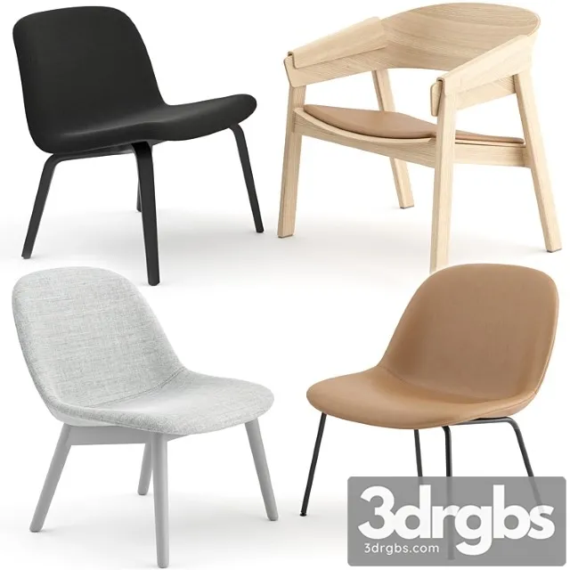 Lounge chairs by muuto