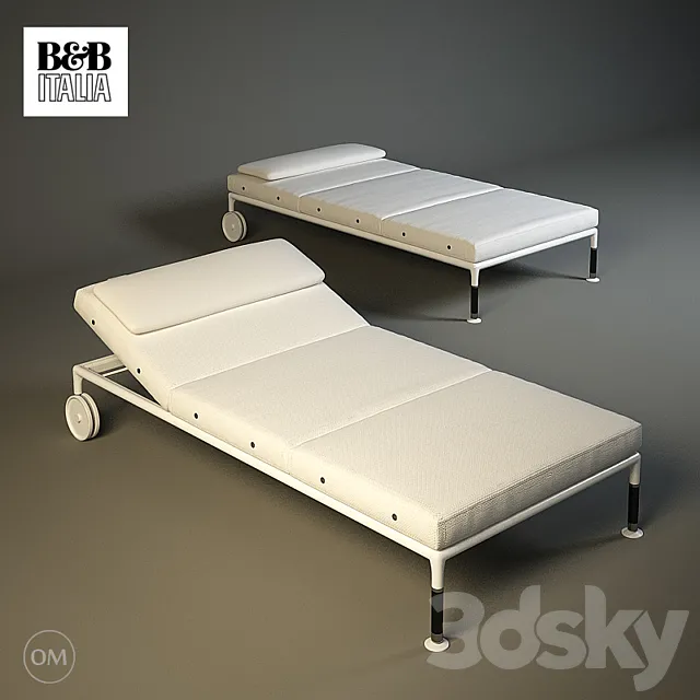 lounger Longue SPRINGTIME 3DModel lounger Longue SPRINGTIME 3DModel