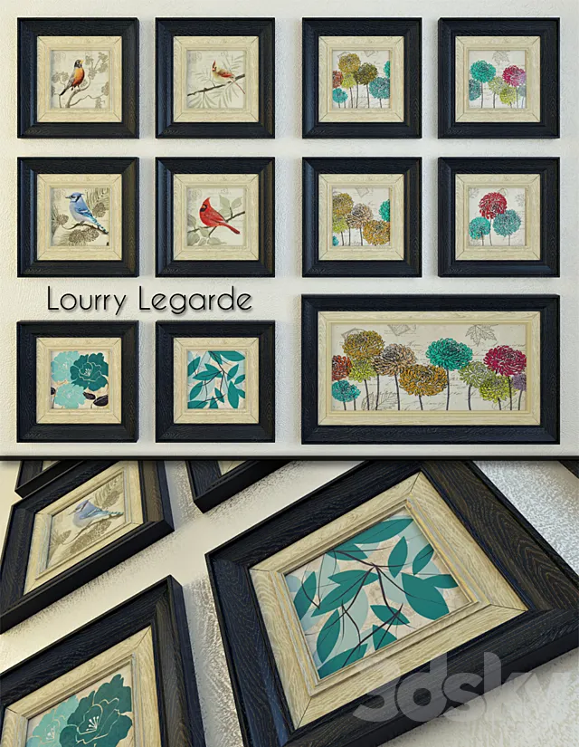 Lourry Legarde 3D Model Lourry Legarde 3D Model