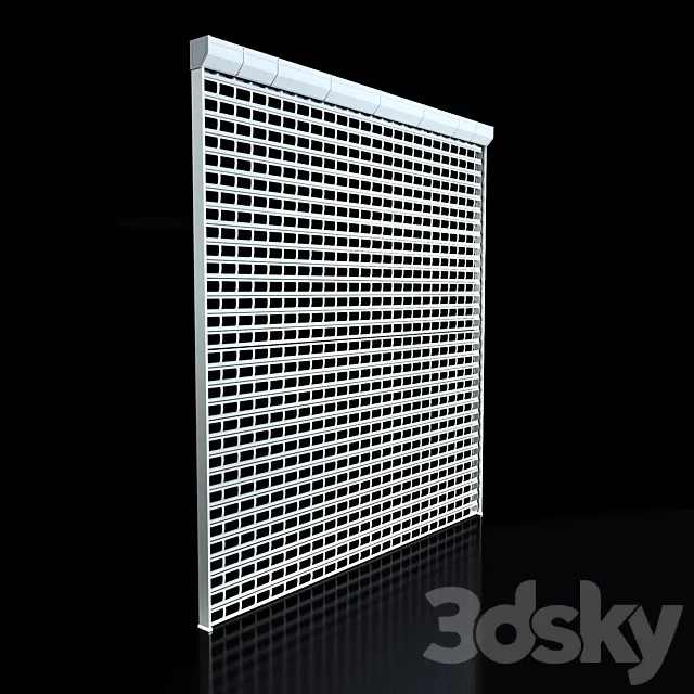 Louvered shutters 3DModel