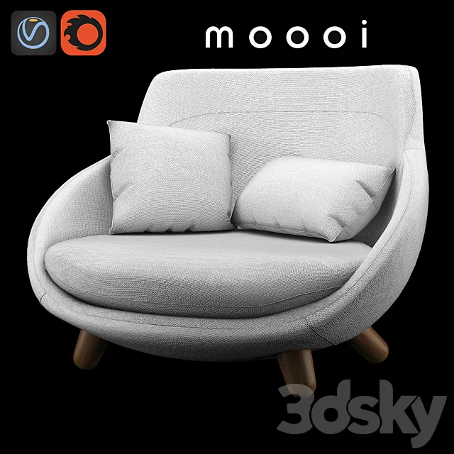 Love Sofa High Back 3D Model Love Sofa High Back 3D Model