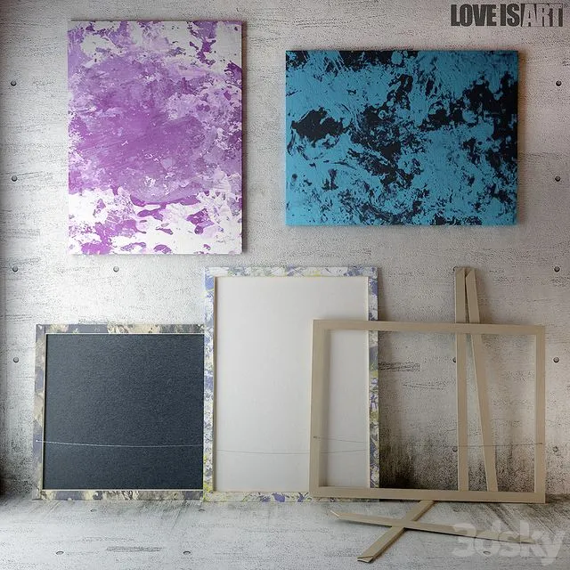 Loveisart 3D Model Loveisart 3D Model