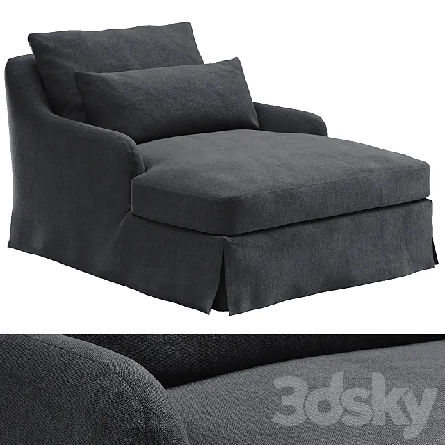 Loveseat 01 By Vincent Van Duysen Zara Home 3D Model Loveseat 01 By Vincent Van Duysen Zara Home 3D Model