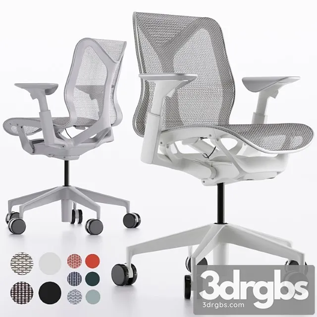 Low-back cosm chair by herman miller 2 3D Model Download