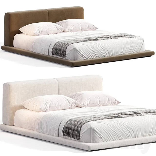 Low low bed 3D Model Low low bed 3D Model