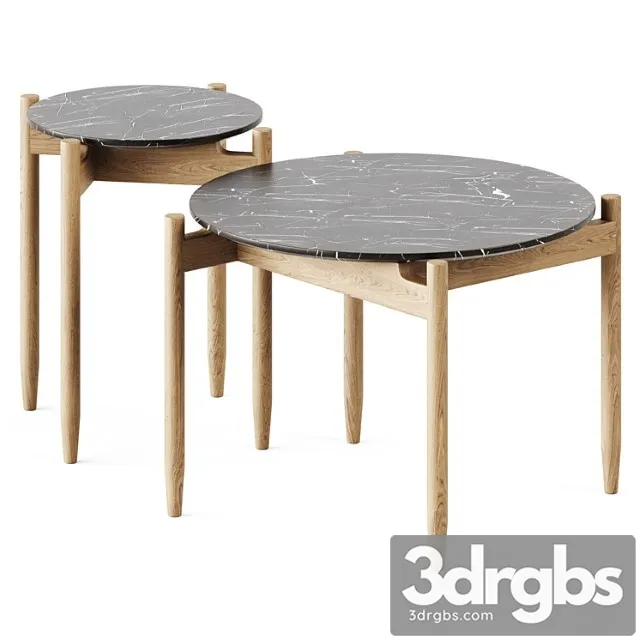 Low round marble coffee table juli by amura Low round marble coffee table juli by amura