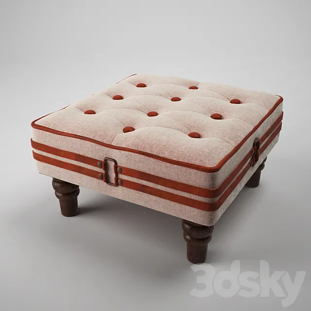 Low stool Snitram 3D Model Low stool Snitram 3D Model