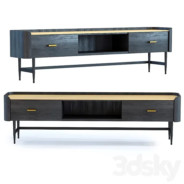 Lowboard milano 3DModel Lowboard milano 3DModel