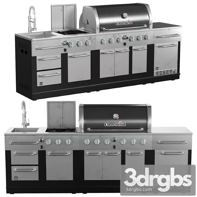 Lowes outdoor kitchen 3D Model Download Lowes outdoor kitchen 3D Model Download