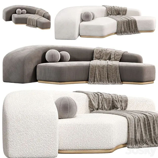 LS28B DAYBED Sofa By LUCA STEFANO 3D Model